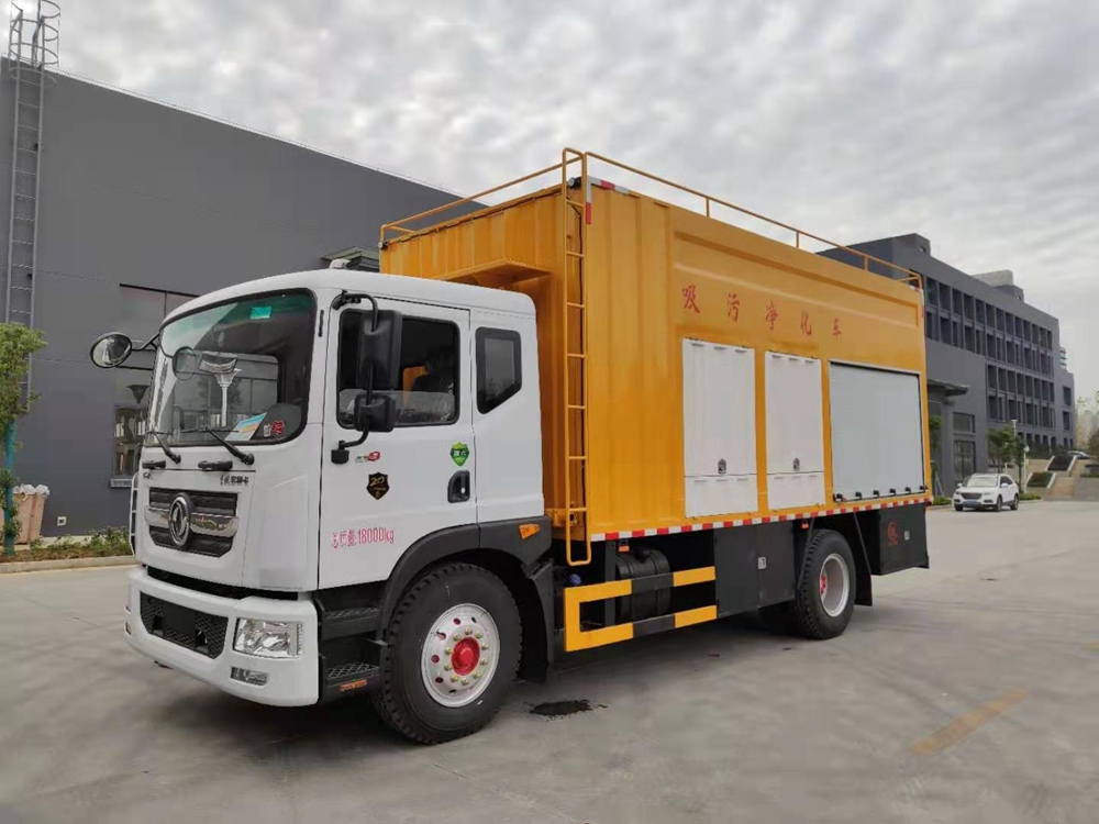 国六东风多利卡D9吸污净化车